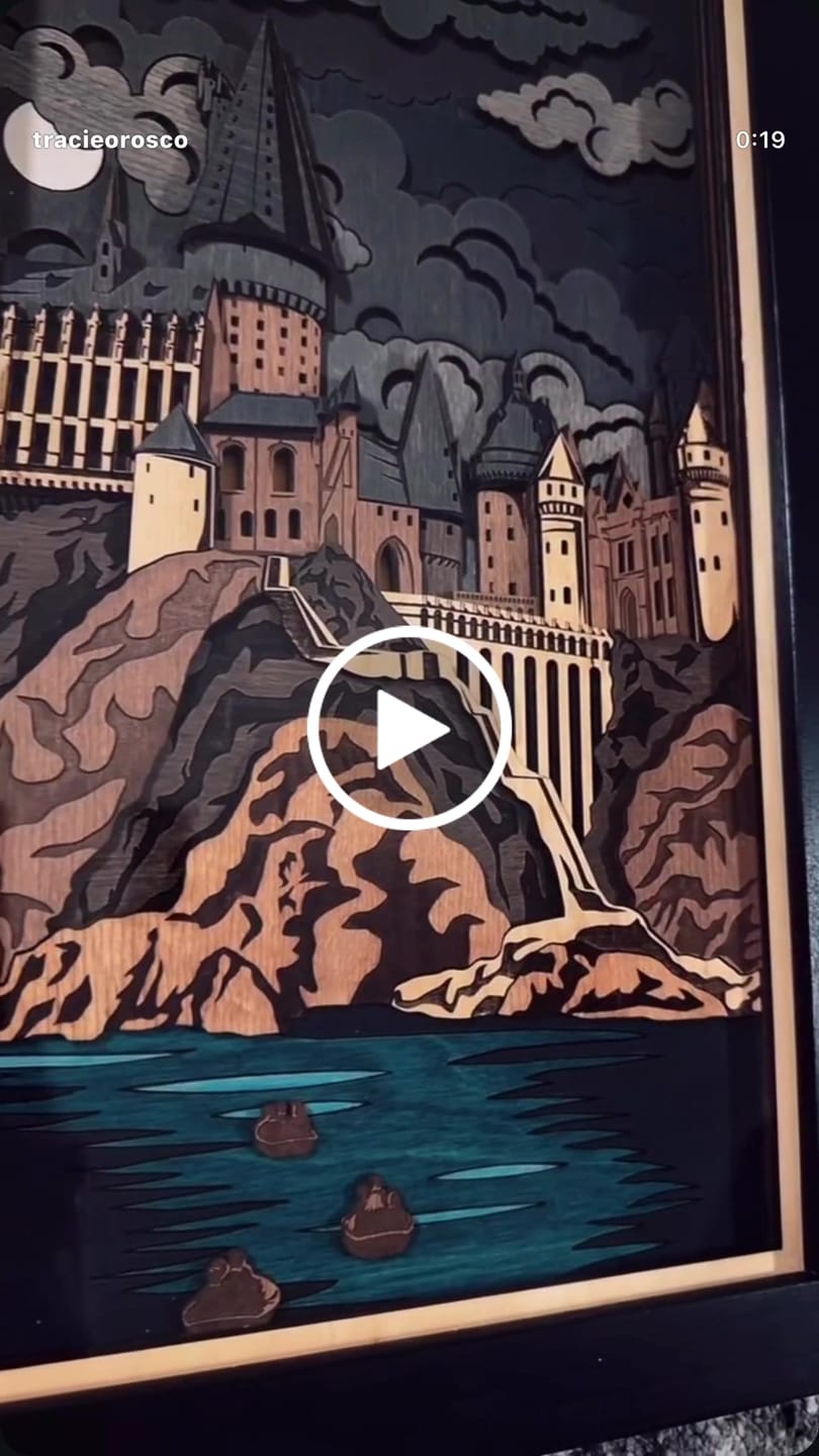 Customer video review of HOGWARTS™ CLOCK 2.0 - MIDNIGHT EDITION