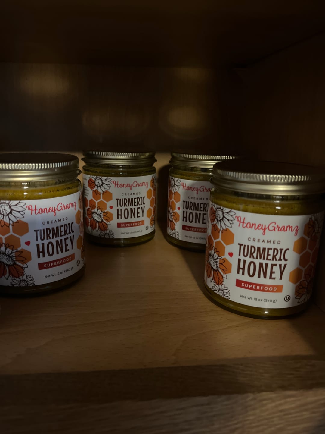Customer photo review of Organic Turmeric Honey