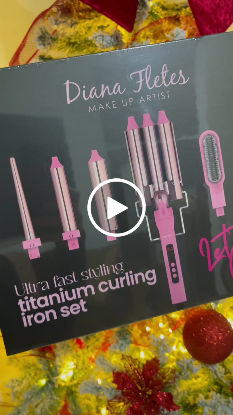 Customer video review of Ferro 6 en 1 Diana Fletes light pink Titanium Galvanizado