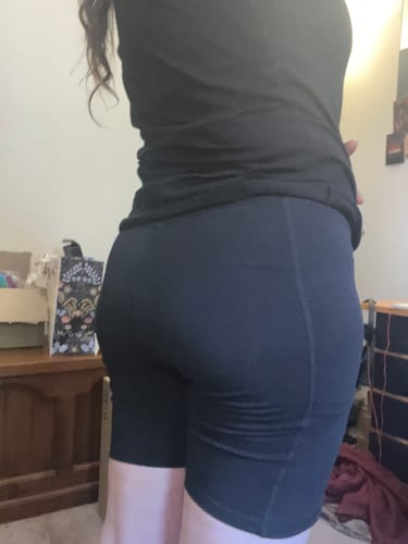 Customer photo review of Hemp Bike Short with Pockets