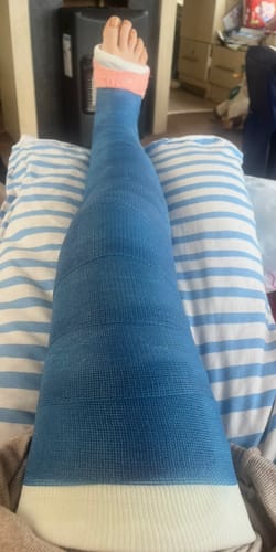 Customer photo review of Almond Vanilla Protein Bar 50g x 12 bars