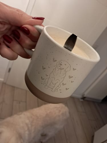 Customer photo review of Steingut - Golden Retriever