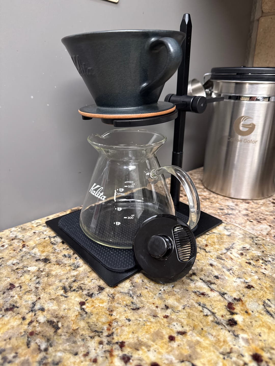 Customer photo review of Kalita Wave Glass Server - 500ml