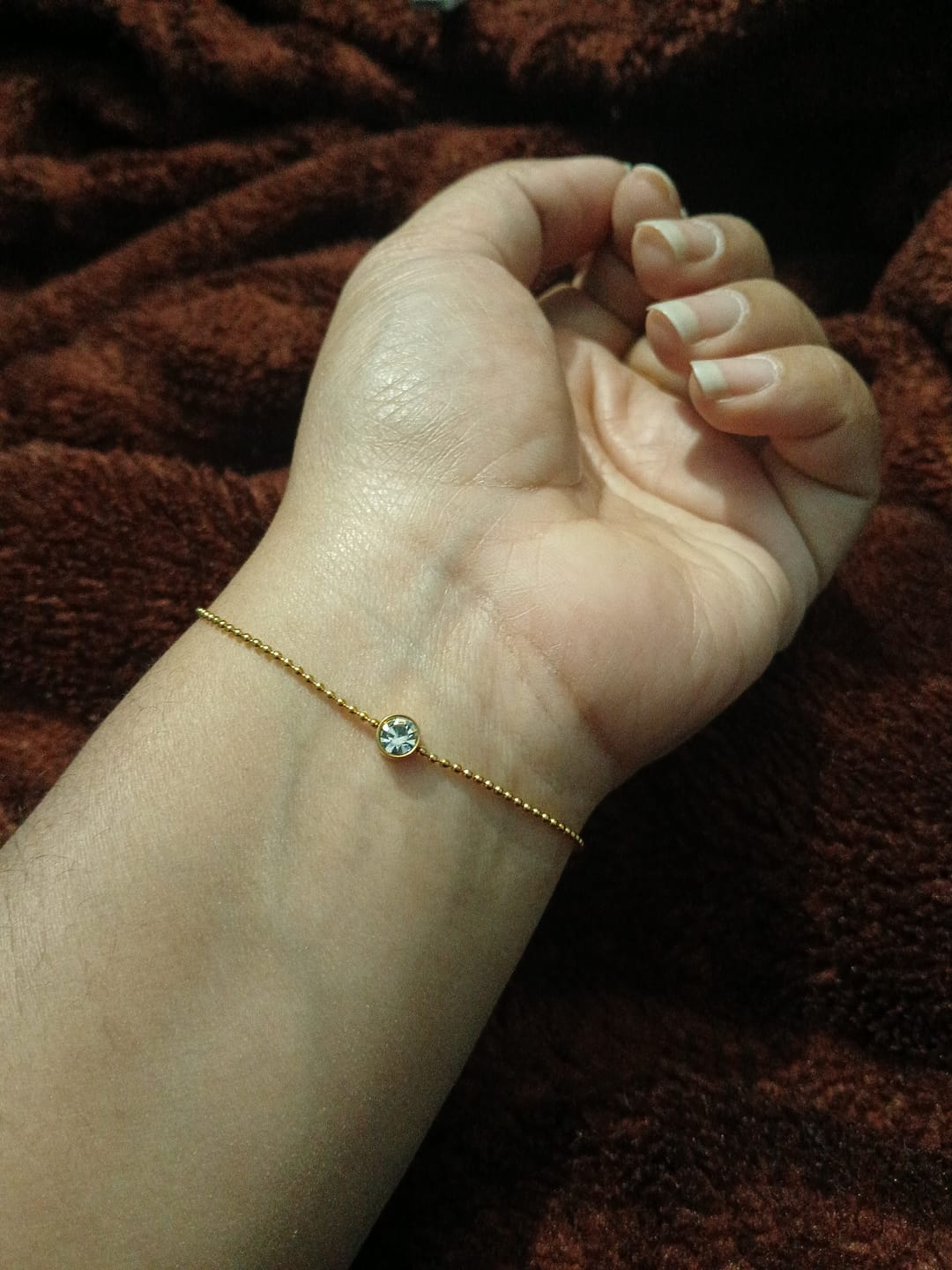 Customer photo review of Solitary Spark Bracelet