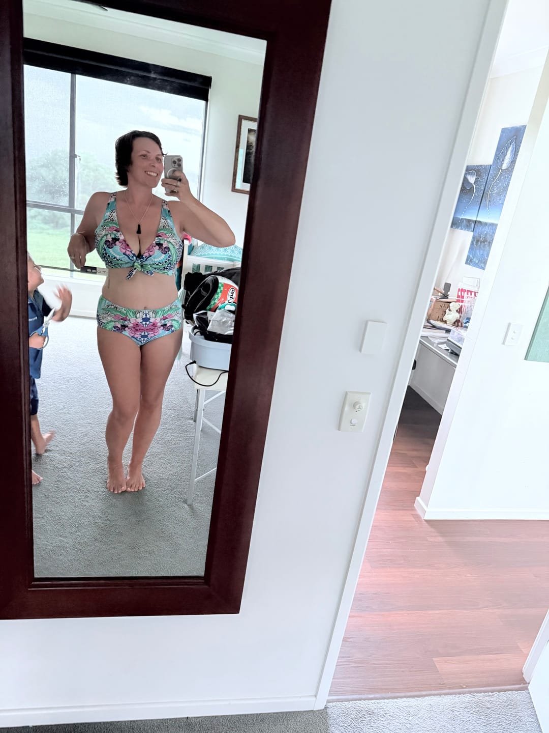 Customer photo review of Granada G Cup Bikini Twist Underwire Set