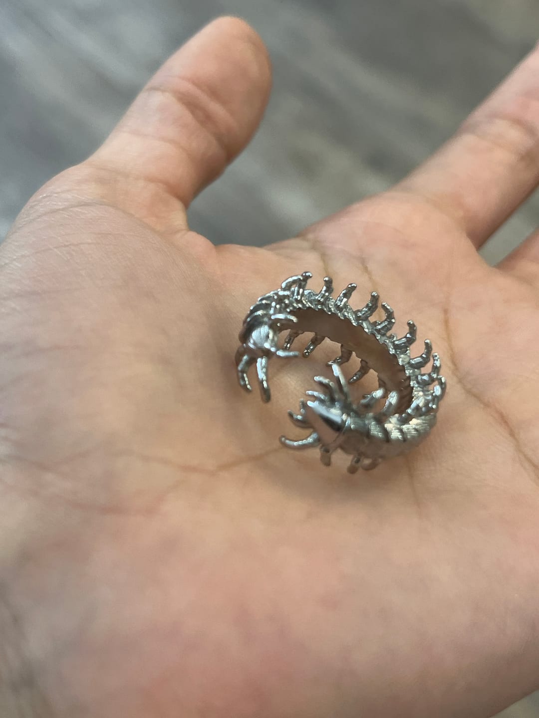 Customer photo review of FALLEN ANGEL PENDANT