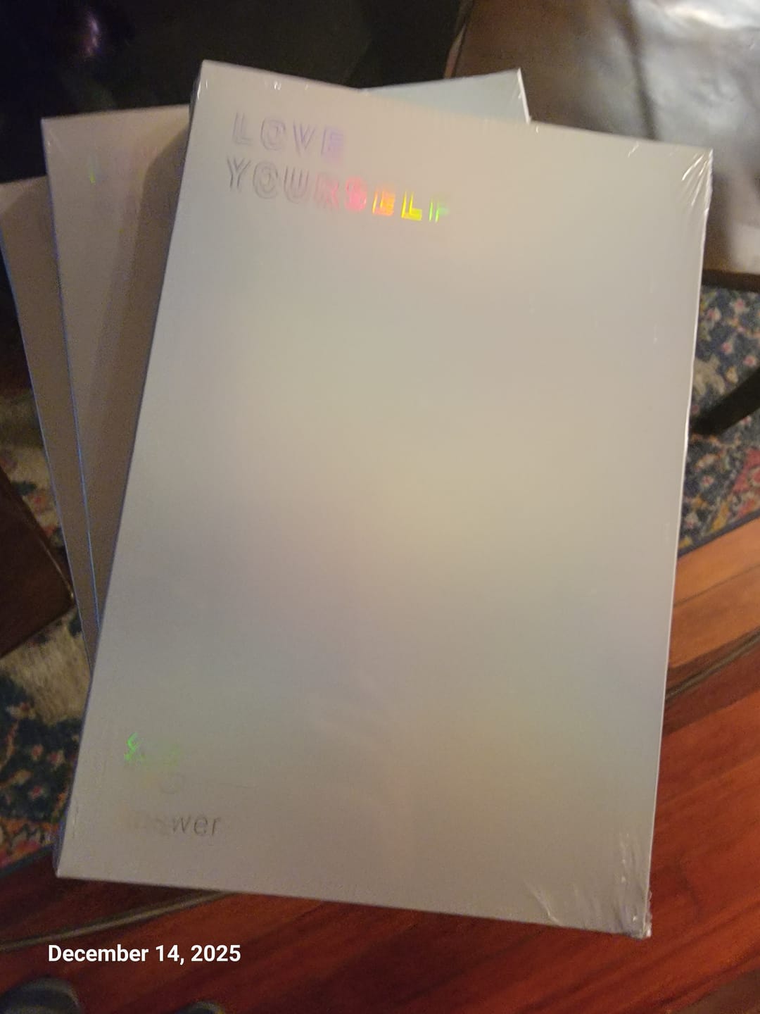 Customer photo review of BTS - REPACKAGE ALBUM LOVE YOURSELF 結 ANSWER