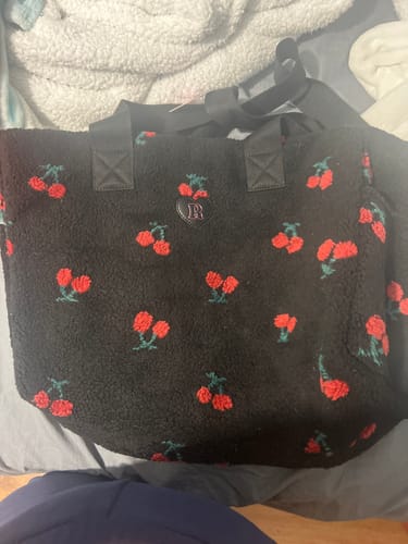 Customer photo review of Cherry Tote Bag