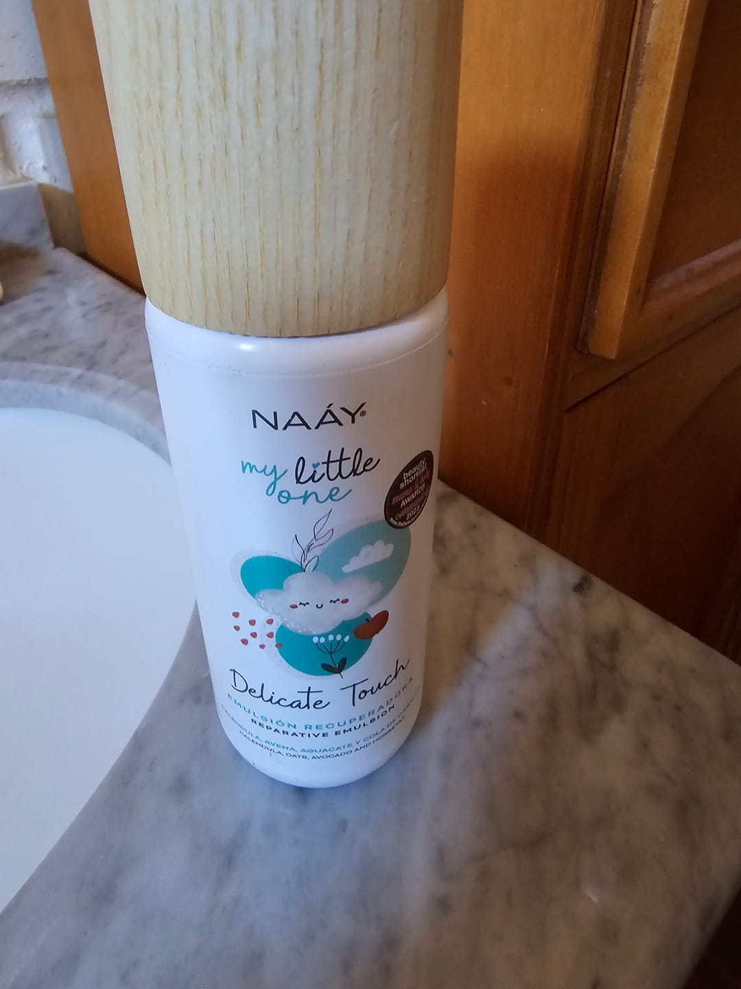 Customer photo review of Delicate Touch | Emulsión Recuperadora | Calmante