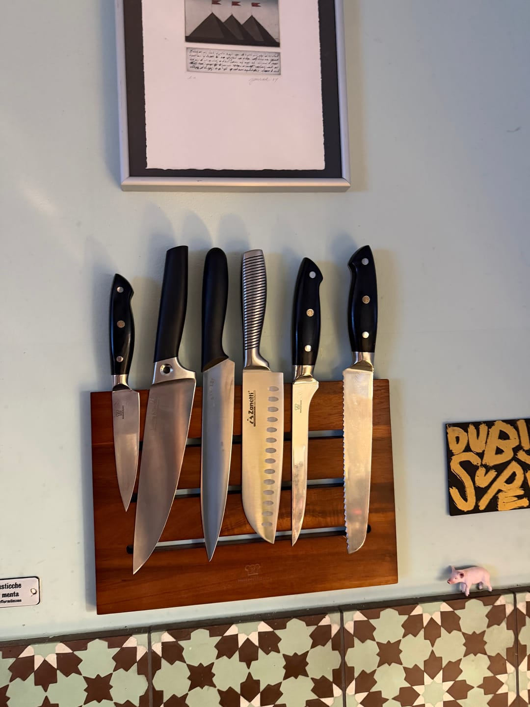 Customer photo review of Asiatisches Chef Messer