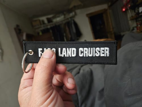 Customer photo review of FJ40 Jet Tag