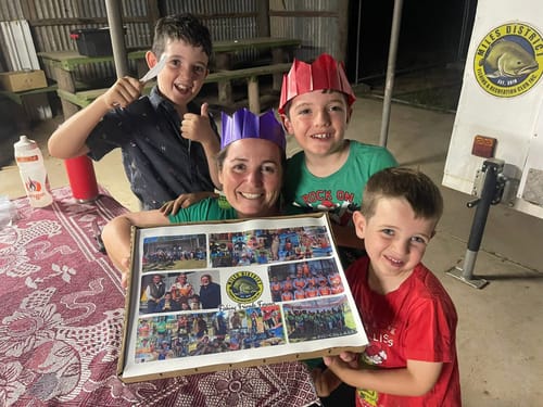 Customer photo review of A3 Rectangle Custom Edible Icing Image