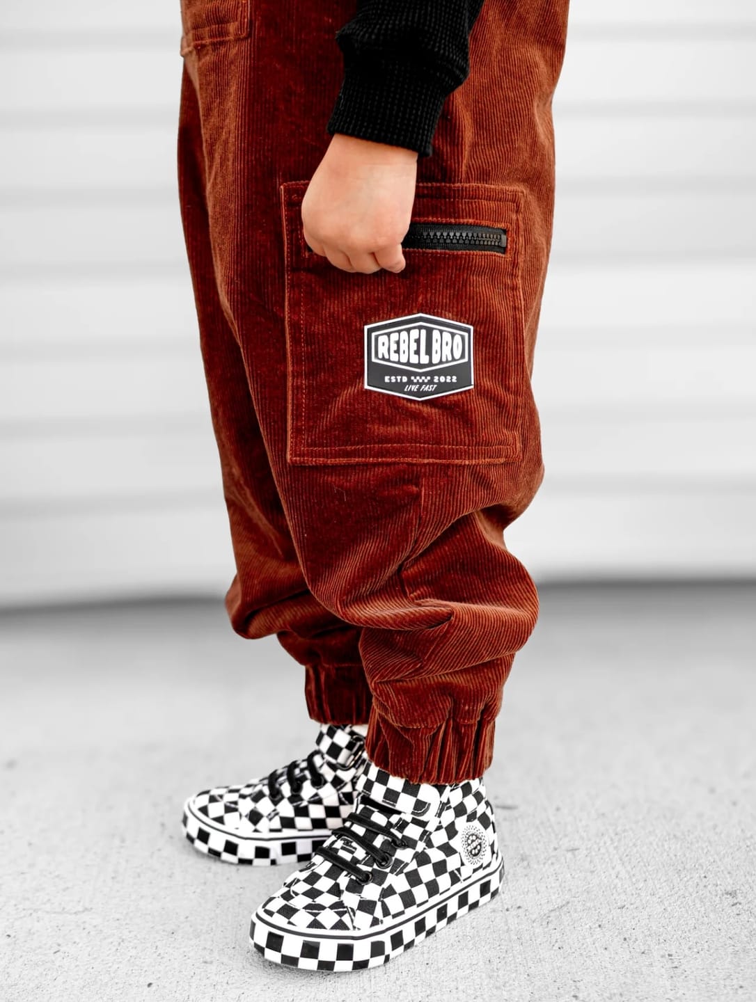 Customer photo review of SK8TR Hi-Top in Venice (Checkered)