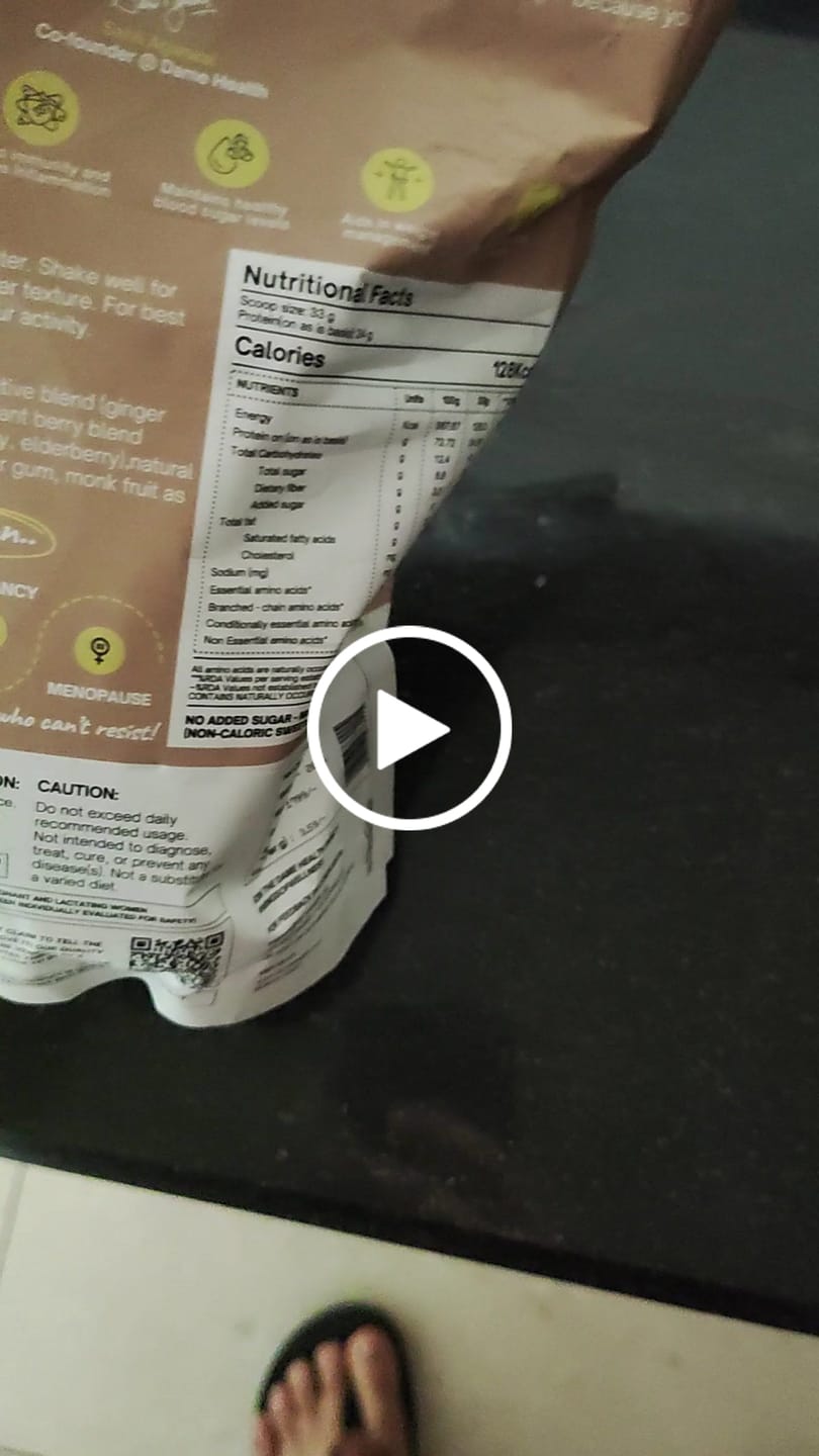Customer video review of Plant Protein l All Natural Protein for Women