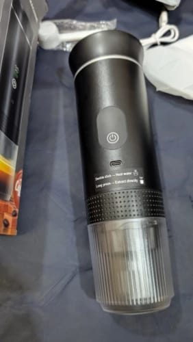 Customer photo review of BRUZZO Go™ – Draagbare Espresso Machine