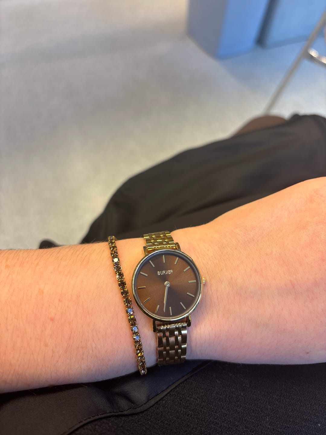 Customer photo review of Ruby Petite Gold Brown