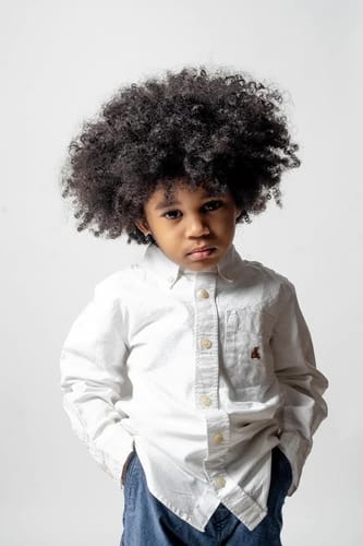 Customer photo review of AFROBRATS™ Oliver Sherpa Fleece Throw Blanket