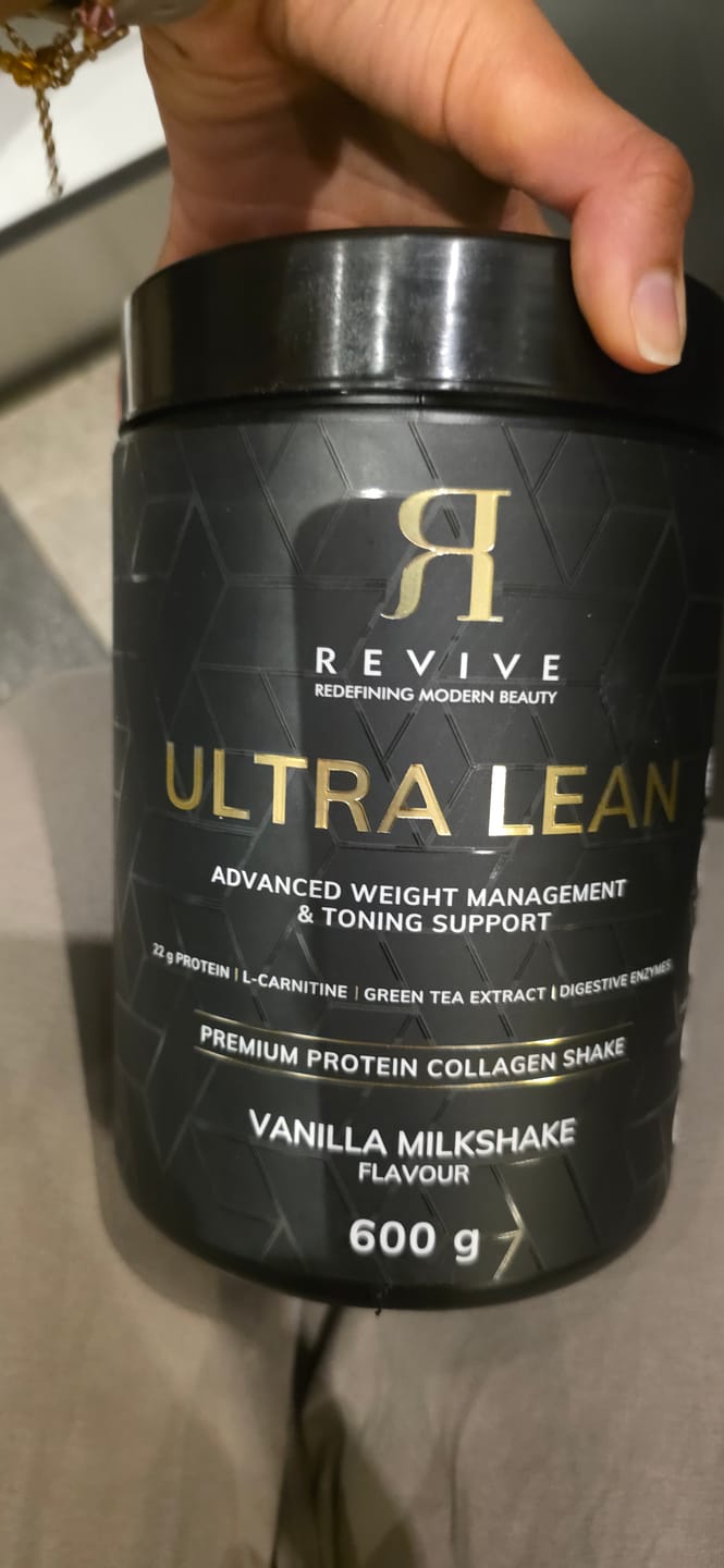 Customer photo review of ULTRA LEAN COLLAGEN PROTEIN SHAKE - Vanilla Milkshake flavour
