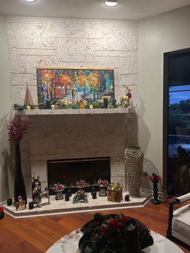 Customer photo review of LOVERS STROLL CANVAS