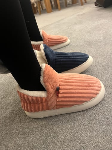 Customer photo review of Cozie Co Slippers