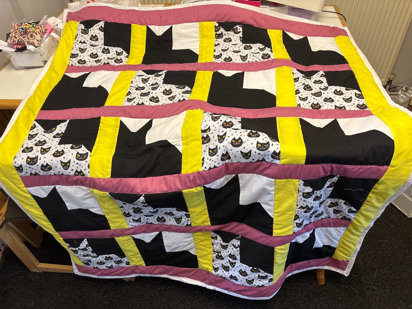 Customer photo review of 2oz Fire Retardant Wadding - 90cm wide