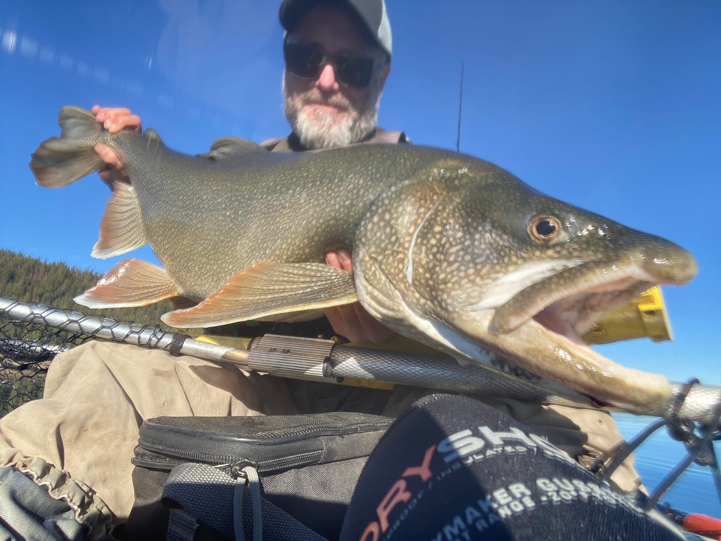 Customer photo review of Lake Trout/Salmon Jigging Rod