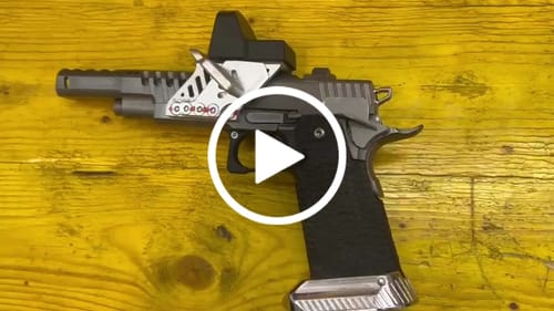 Customer video review of 1911/2011 Large Wide Thumb Rest | Adjustable