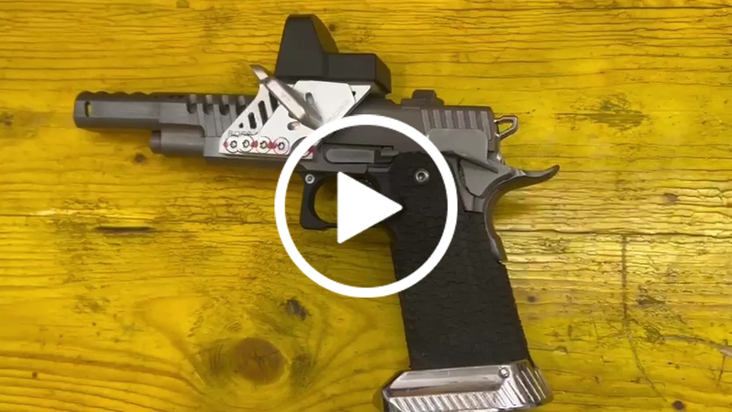 Customer video review of 1911/2011 Large Wide Thumb Rest | Adjustable
