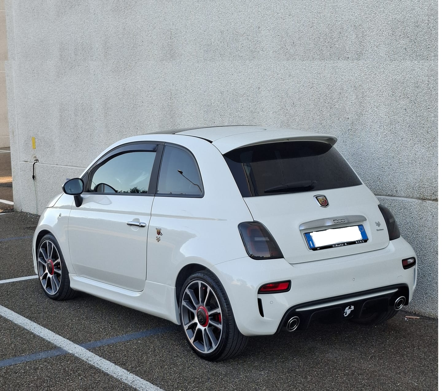 Customer photo review of Fari LED Posteriori Abarth & Fiat 500 (2008-2024)