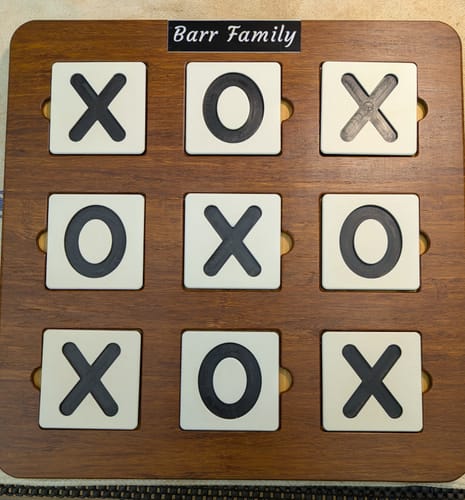 Customer photo review of ColorCore HDPE Plastic - Premium Multi-Layer Engravable Sheets