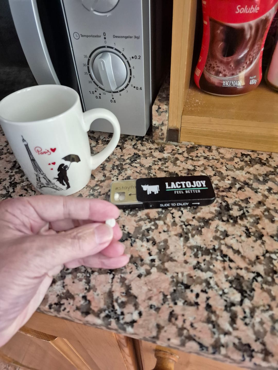 Customer photo review of LactoJoy Lactase Pills - 14.500 FCC - 240 pcs refill bag