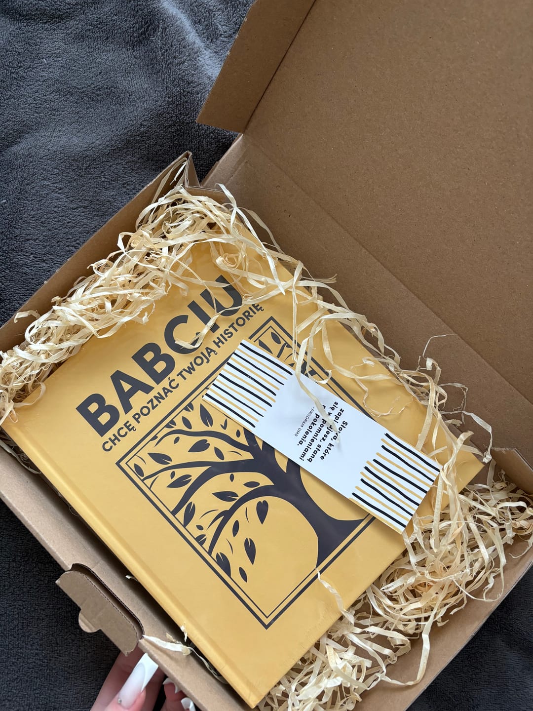 Customer photo review of BABCIU chcę poznać Twoją historię - Książka na Pokolenia