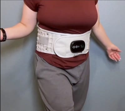 Customer photo review of SuperRelief™ Lumbar Decompression Belt