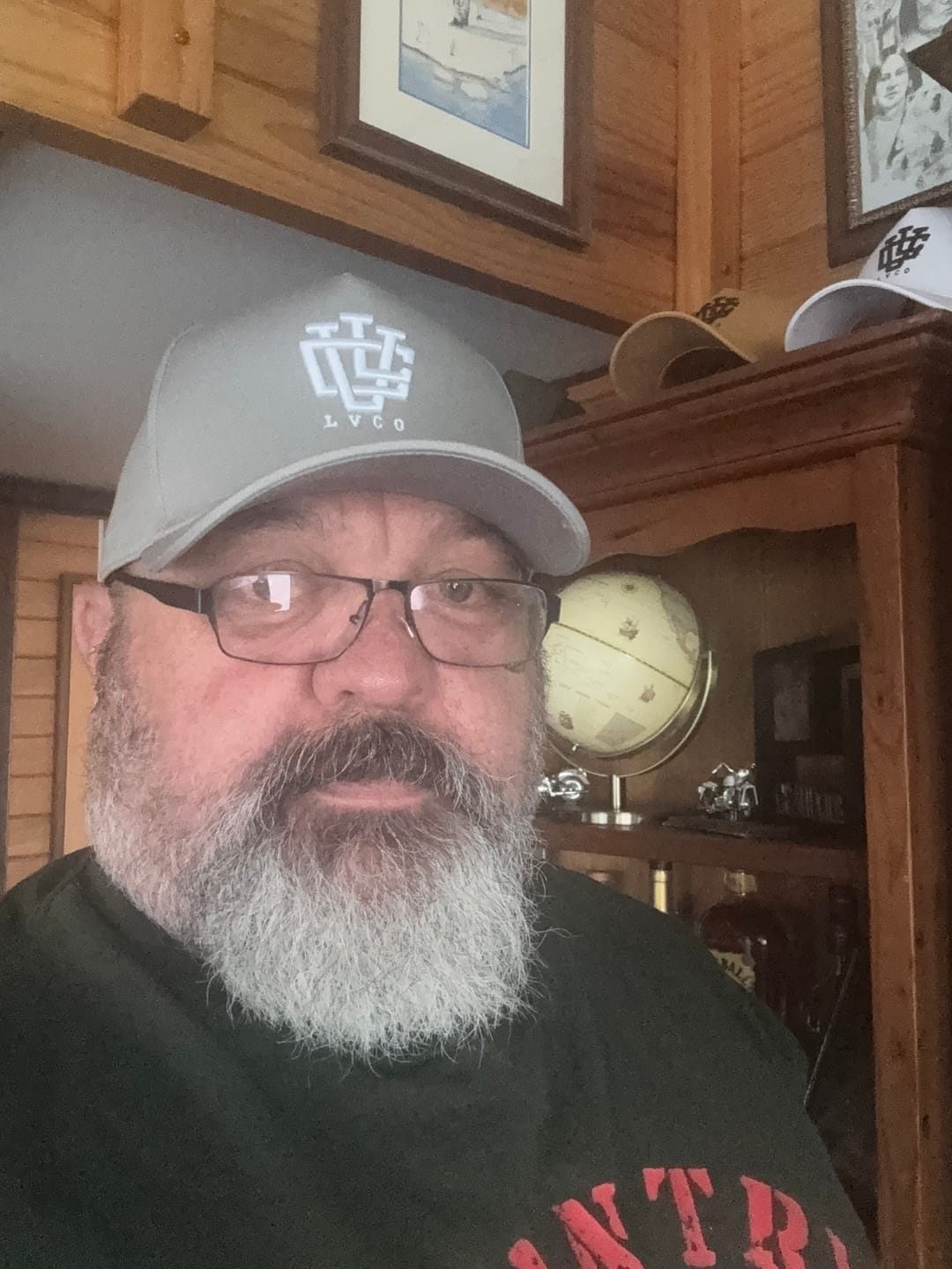 Customer photo review of ULTRA FIT Grey A-Frame Snapback