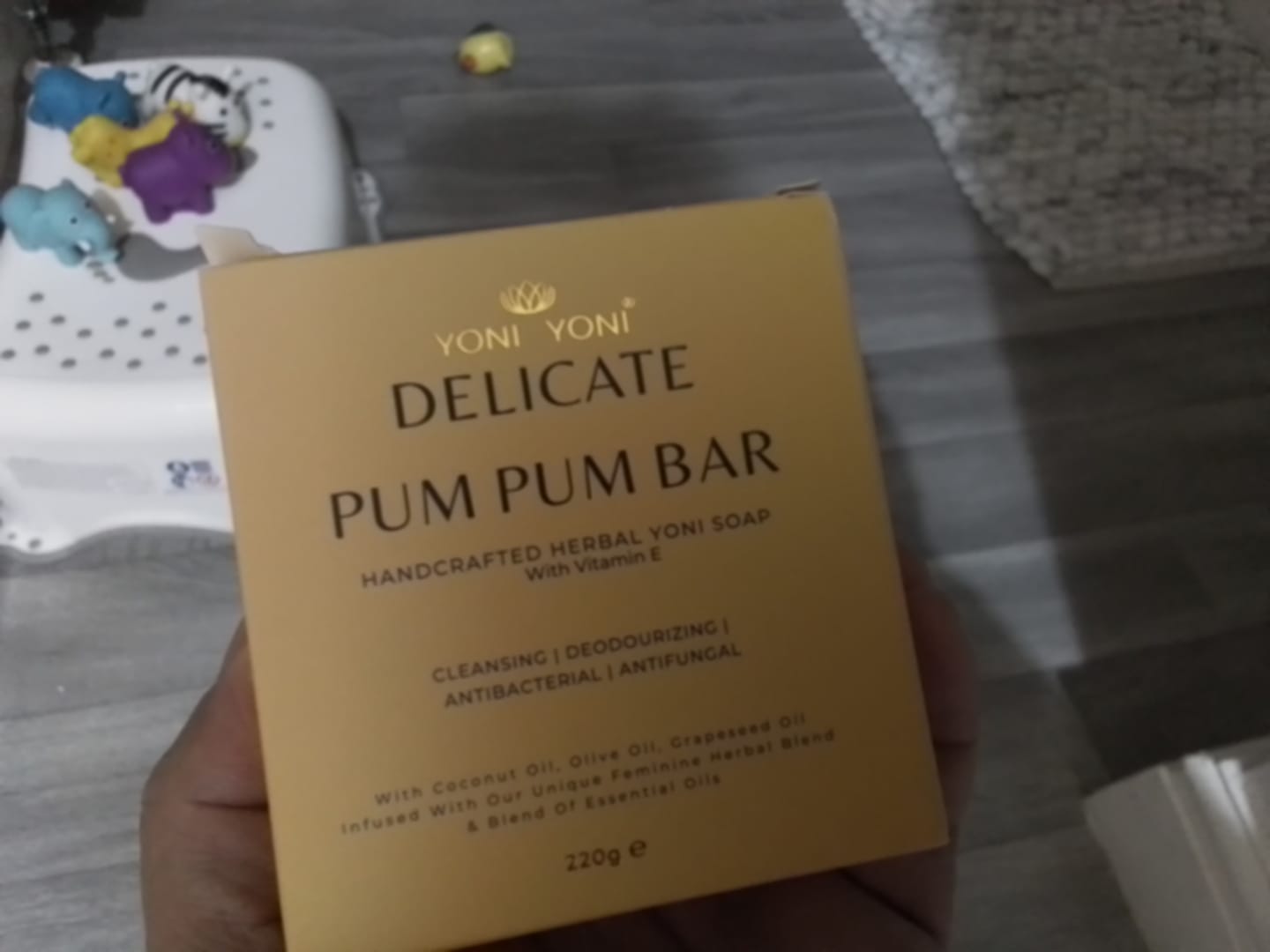 Customer photo review of Gentle Pum Pum Bar