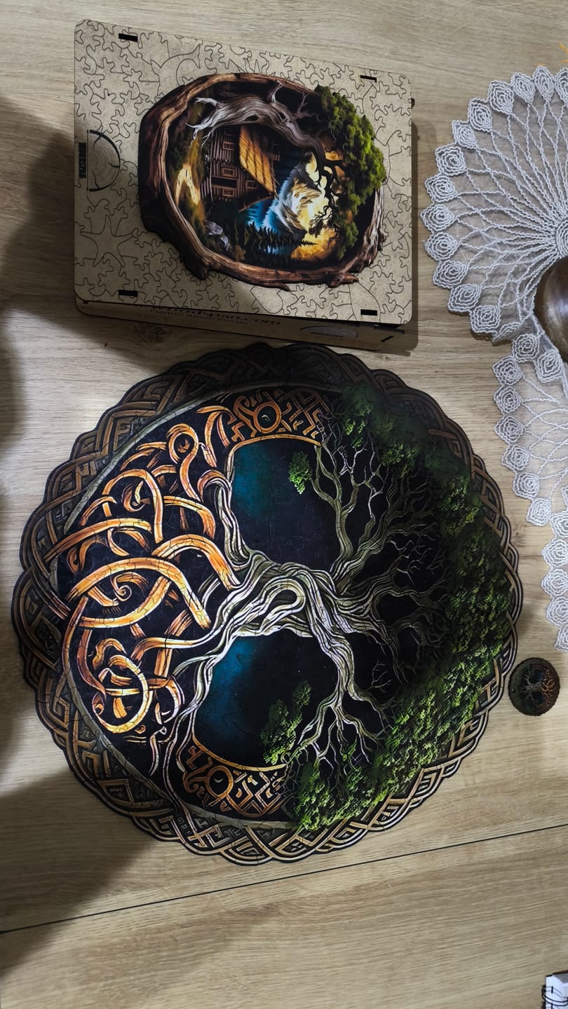 Customer photo review of Ağaç Ev - Ahşap Puzzle