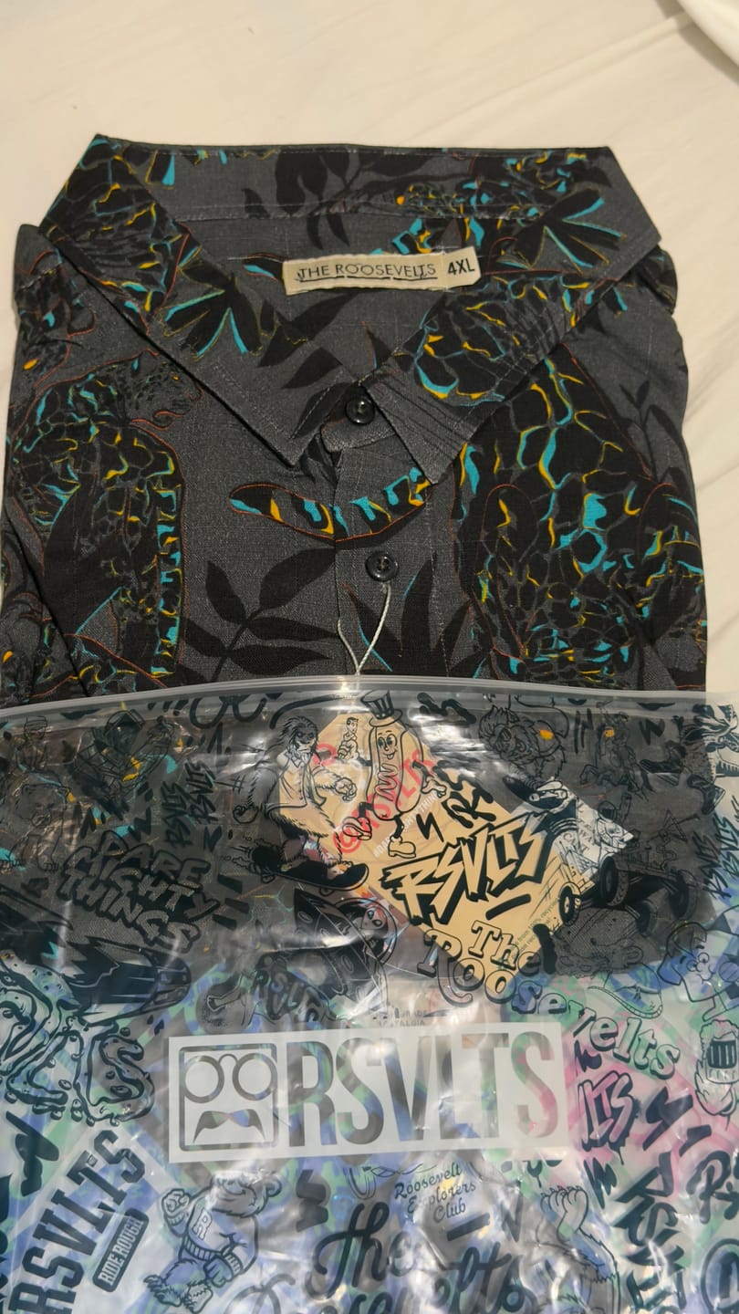 Customer photo review of Jag Noir – Bamboo Short Sleeve Shirt