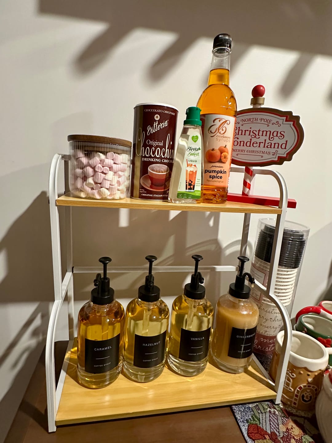 Customer photo review of Pumpkin Spice Syrup