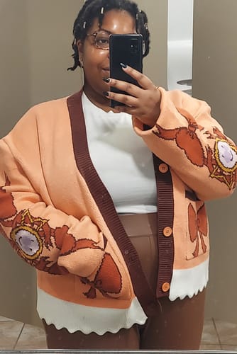 Customer photo review of Nagisa Cardigan