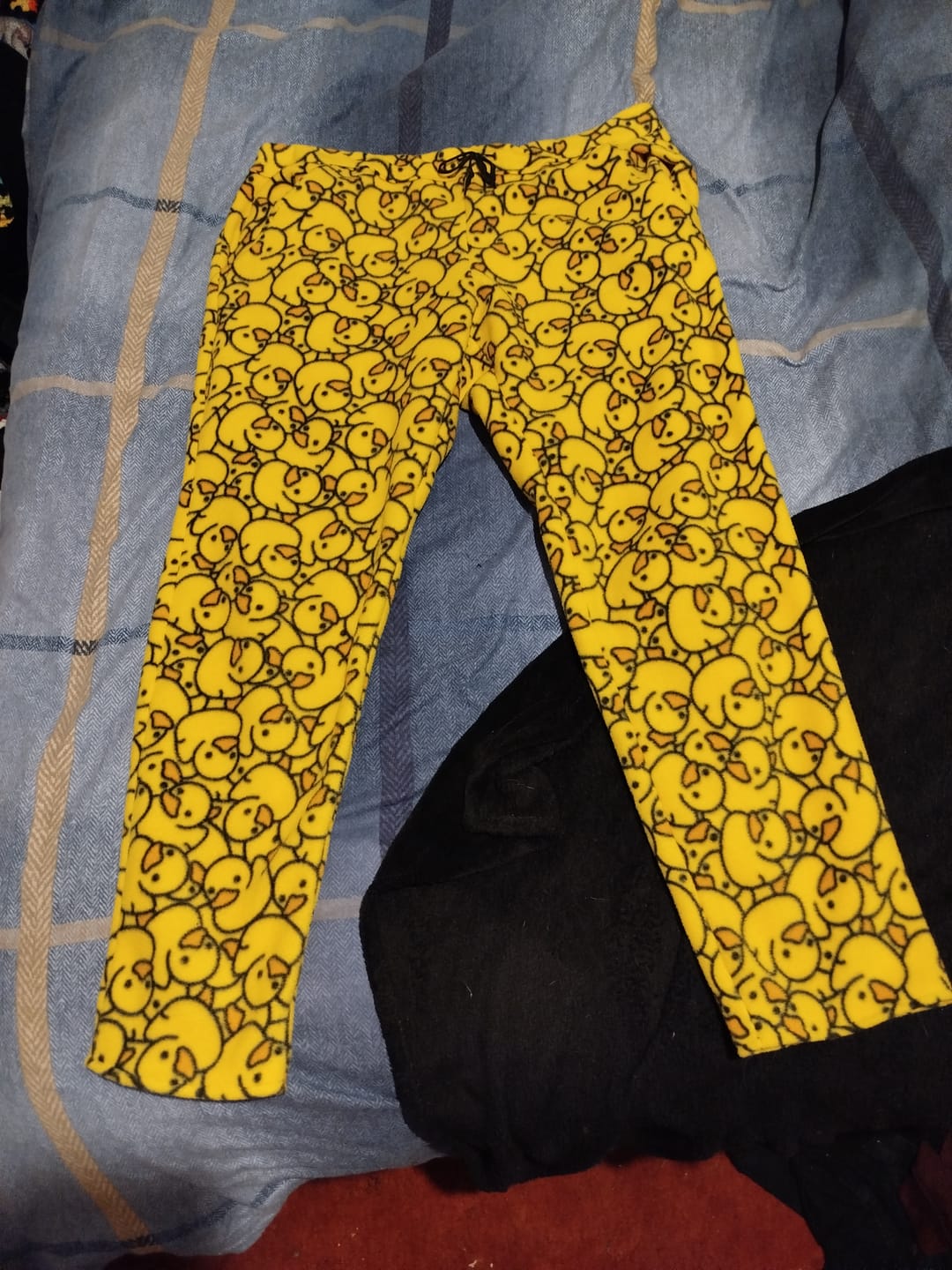 Customer photo review of Yellow Ducks Anti Pill Polar Fleece Fabric