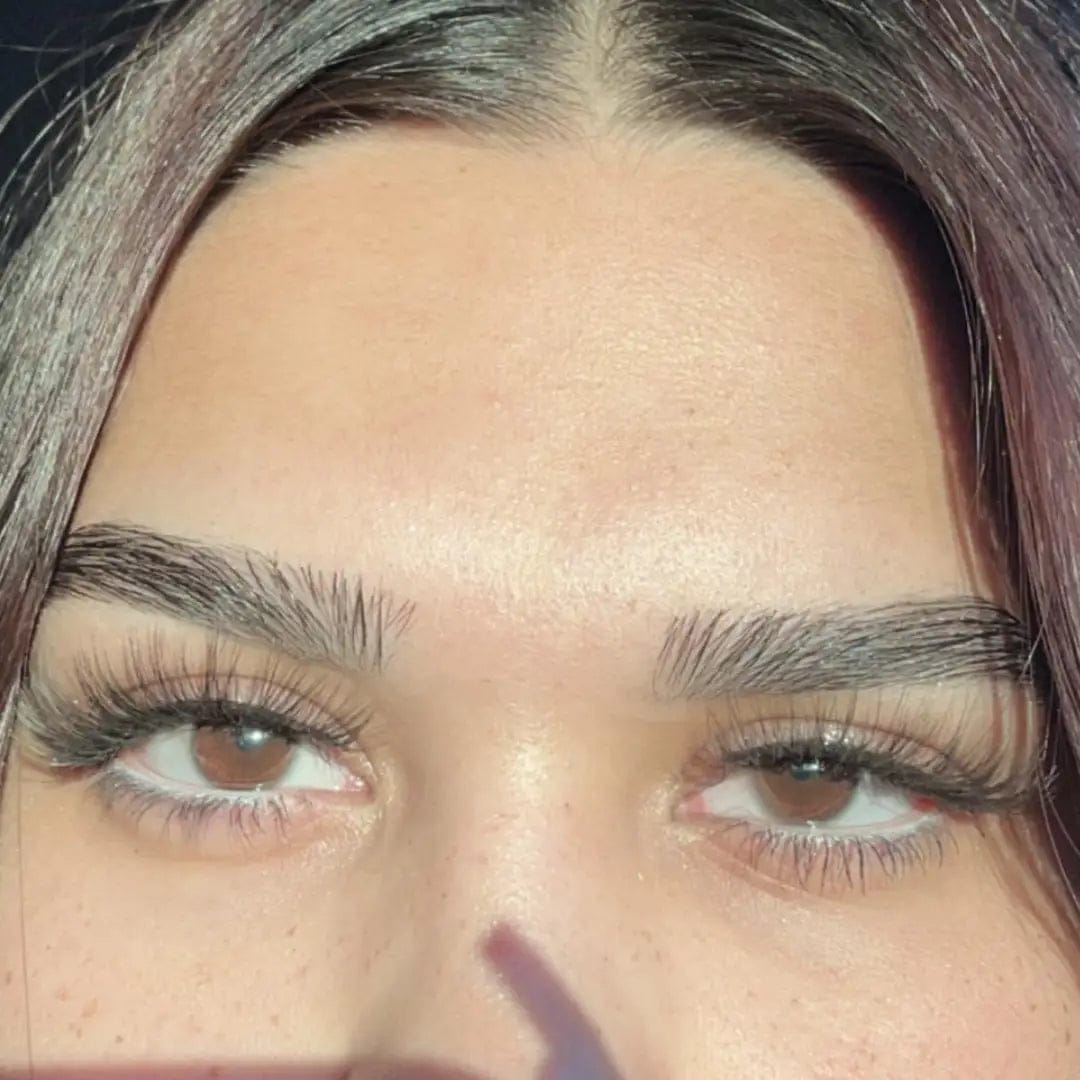 Customer photo review of Set de Pestañas Magnéticas Efecto Natural