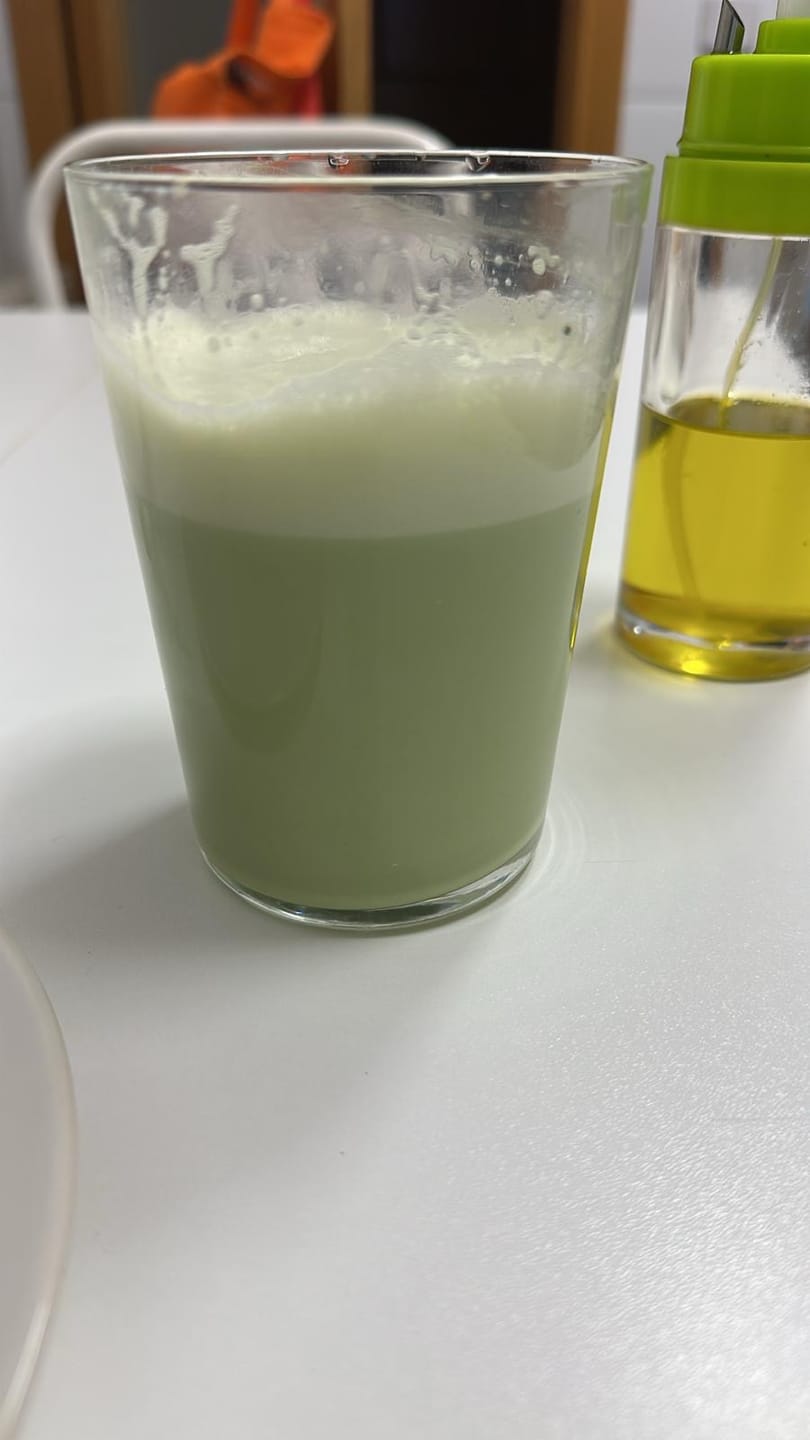 Customer photo review of Té Matcha Premium Cacao