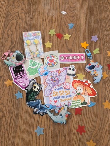 Customer photo review of Free Mystery Sticker at $45