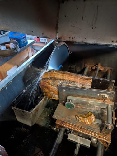 Customer photo review of Gemking Lapidary Saw Blades with Ultra-Thin Notched Rim for Wet Cutting of Hard Materials such as Agate, Petrified Wood or Jade