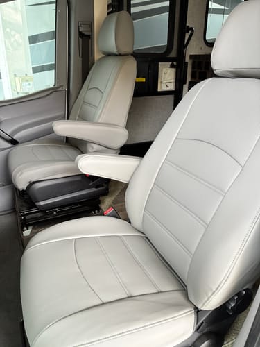 Customer photo review of Premium Custom-Fit Seat Covers