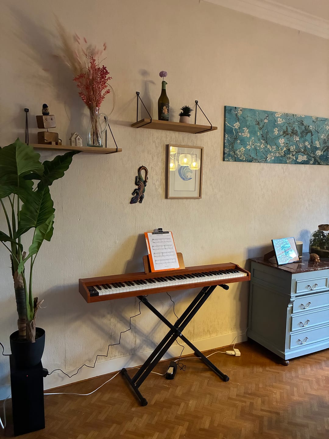 Customer photo review of 【Pré-vente】Donner DEP-1S Semi-Lesté De Style Bois Piano Numérique【expédition le 24 novembre.】