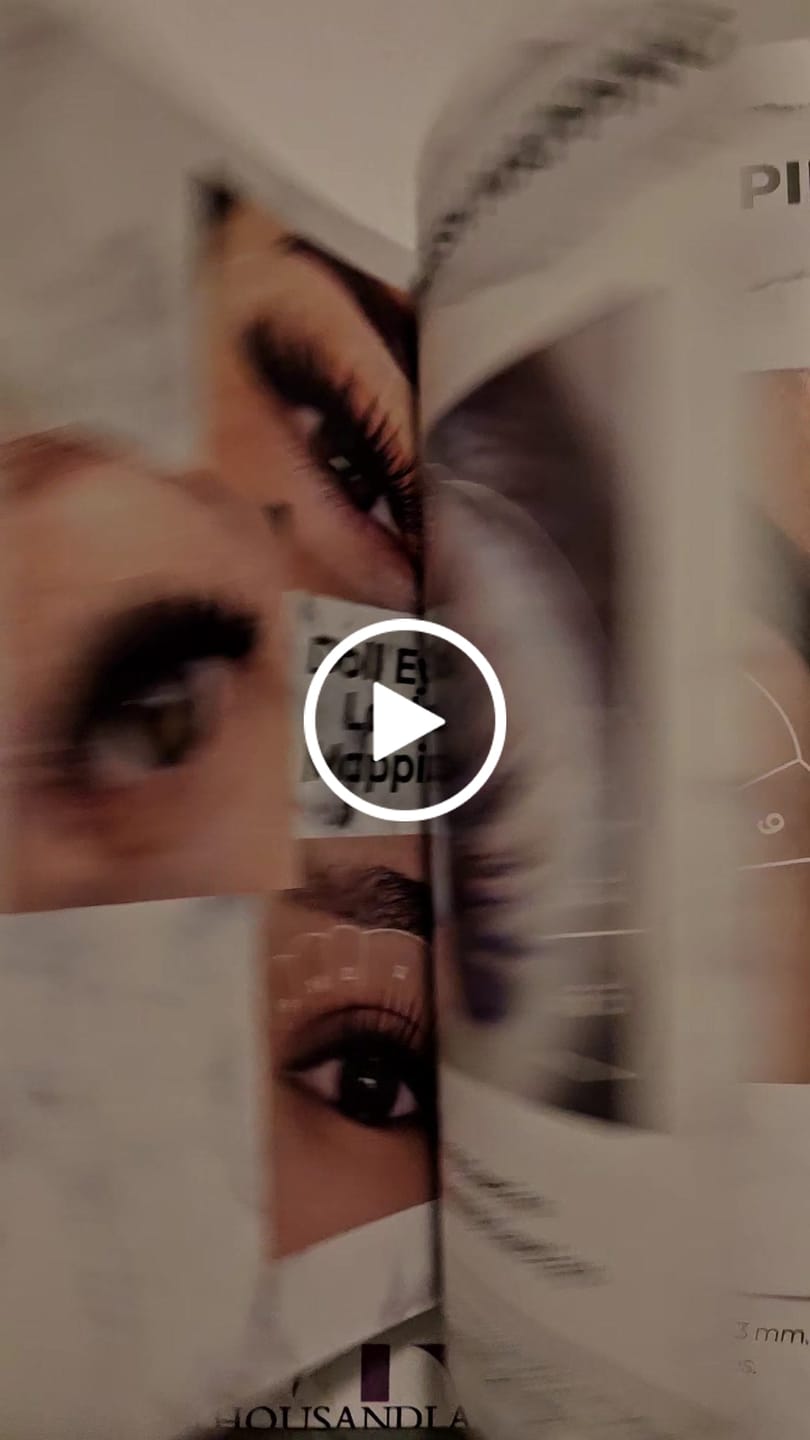 Customer video review of LASH MAPPING GUIDE (PRINTED COPY)