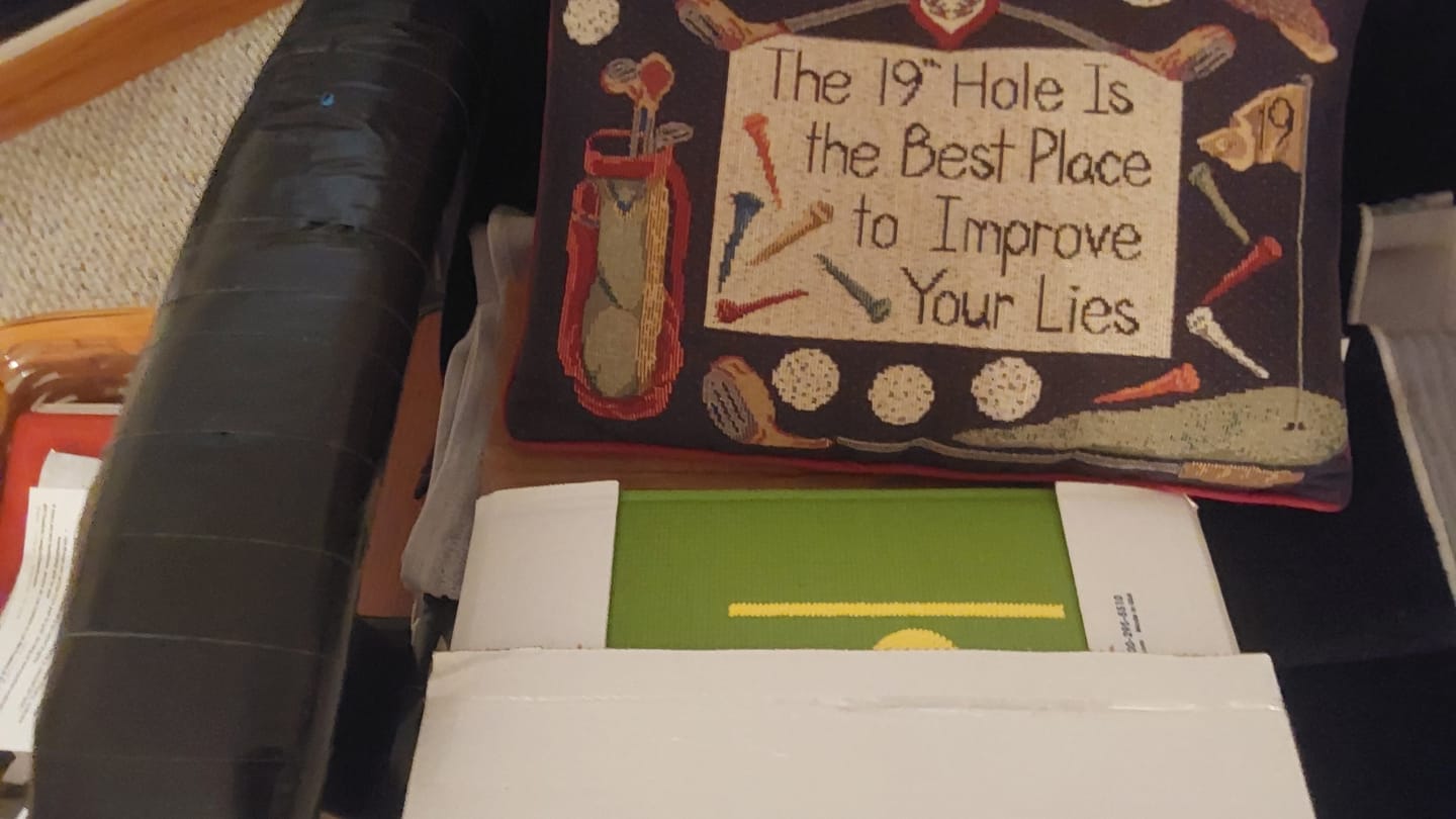 Customer photo review of Divot Board MINI Replacement Pad