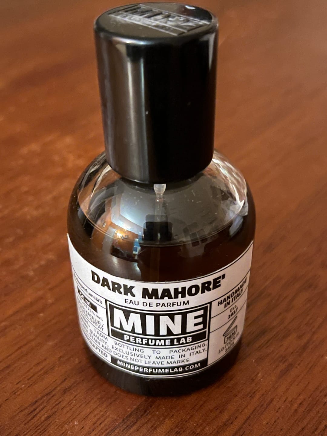 Customer photo review of DARK MAHORE'