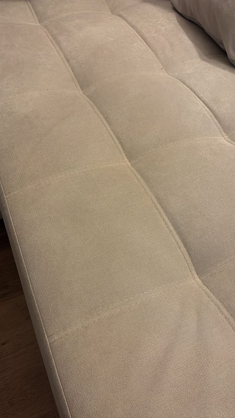 Customer photo review of Colțar extensibil dumonde cu ladă de depozitare si sezut confortabil din spuma HR, Loana XL Enjoy Beige II 335x185 cm